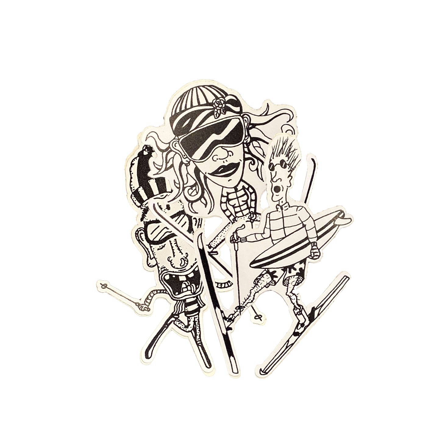 Skier Sticker Pack